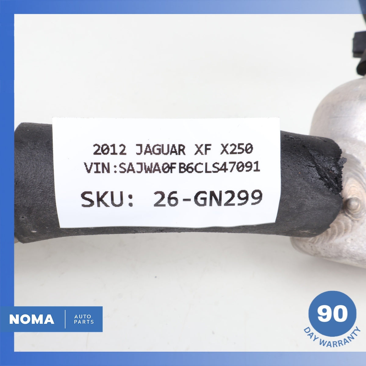 2012 Jaguar X250 XF A/C AC Air Conditioning Hose Pipe Line C2Z10496 OEM - photo 13