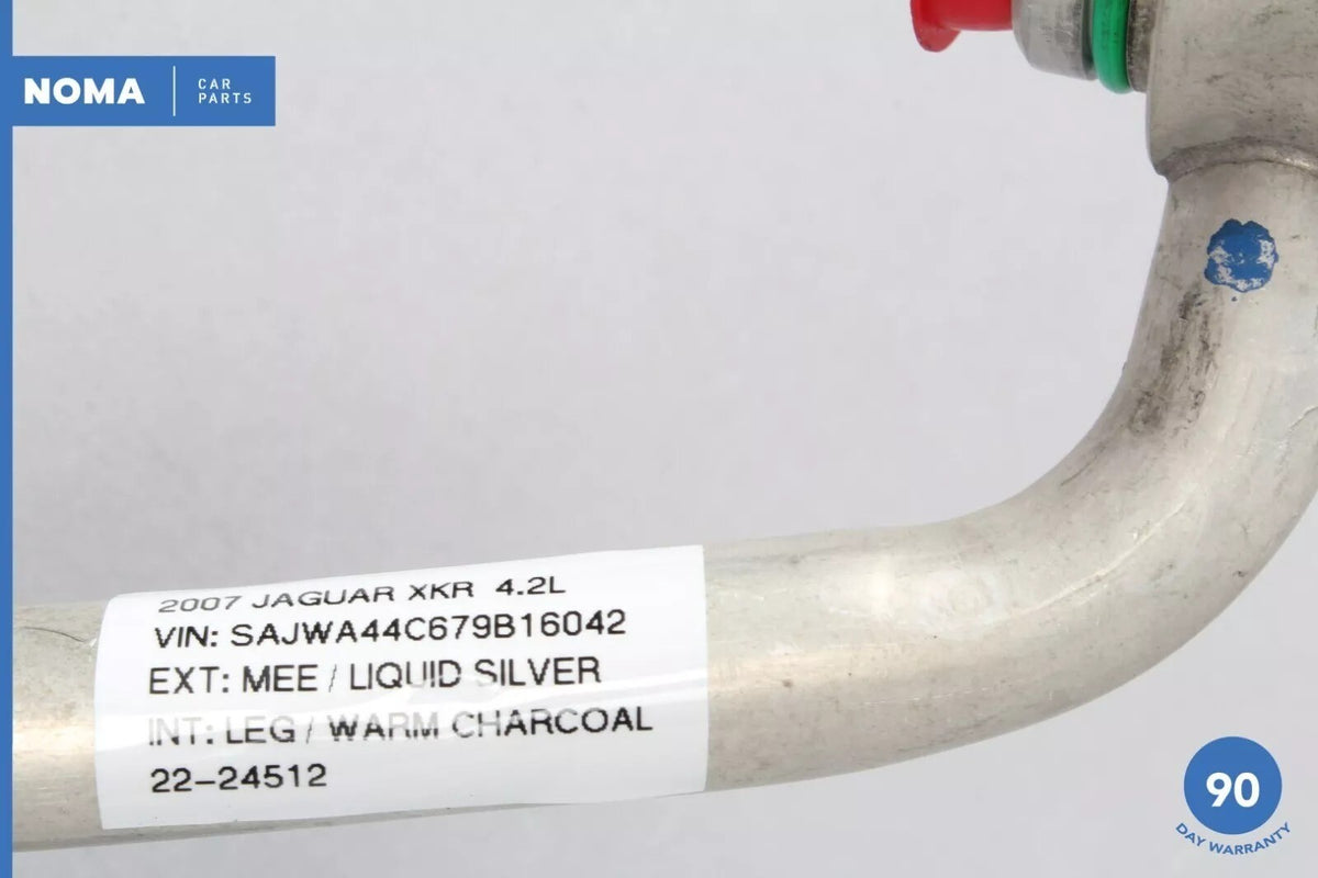 07-09 Jaguar X150 XKR XK AC Air Conditioning Compressor Inlet Pipe Hose OEM - photo 11