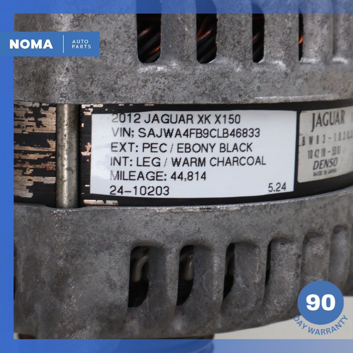 10-23 Jaguar X150 XK XF XE F-Type Engine Generator Alternator 8W8310300AC OEM - photo 11
