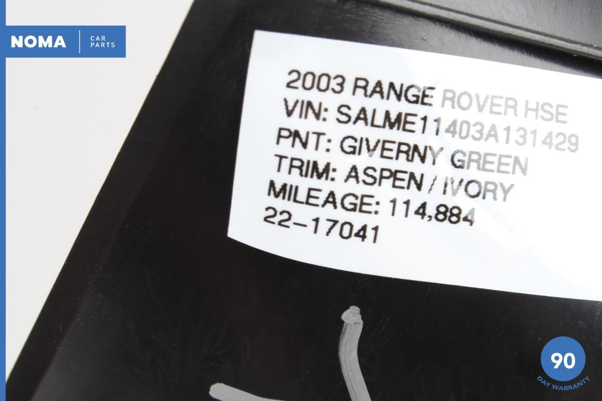 03-12 Land Rover Range Rover L322 Rear Left Driver Side Kick Panel Cover OEM - photo 11