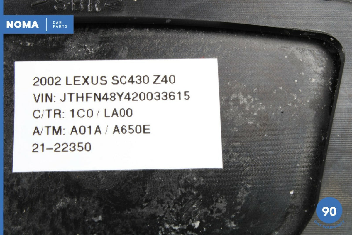 02-10 Lexus SC430 Z40 Floor Brake Braking Level Sensor Pedal Rubber Pad OEM - photo 10
