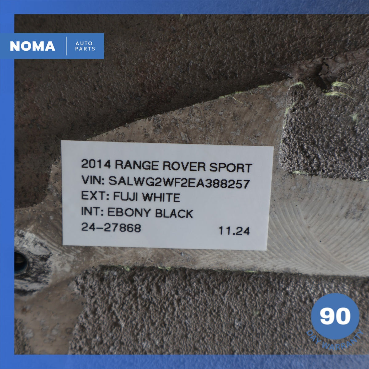 13-18 Range Rover Sport L494 L405 Rear Subframe Suspension Frame Crossmember OEM - photo 19
