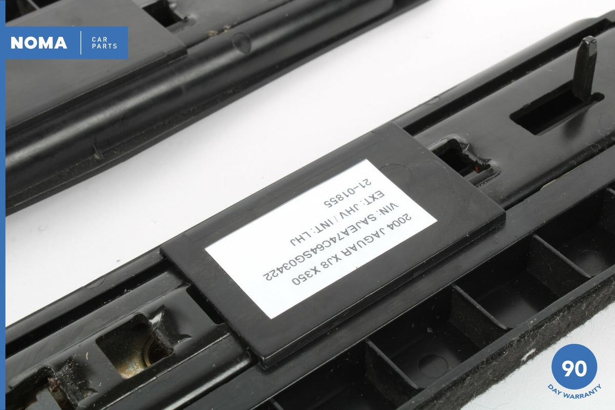 04-07 Jaguar X350 XJ8 VDP Front Seat Belt Height Adjuster Bracket Set of 2 OEM - photo 8