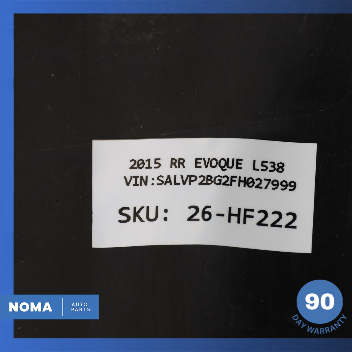12-19 Range Rover Evoque L538 4DR Front Left Door Lower Molding BJ3221065BJ OEM - photo 11