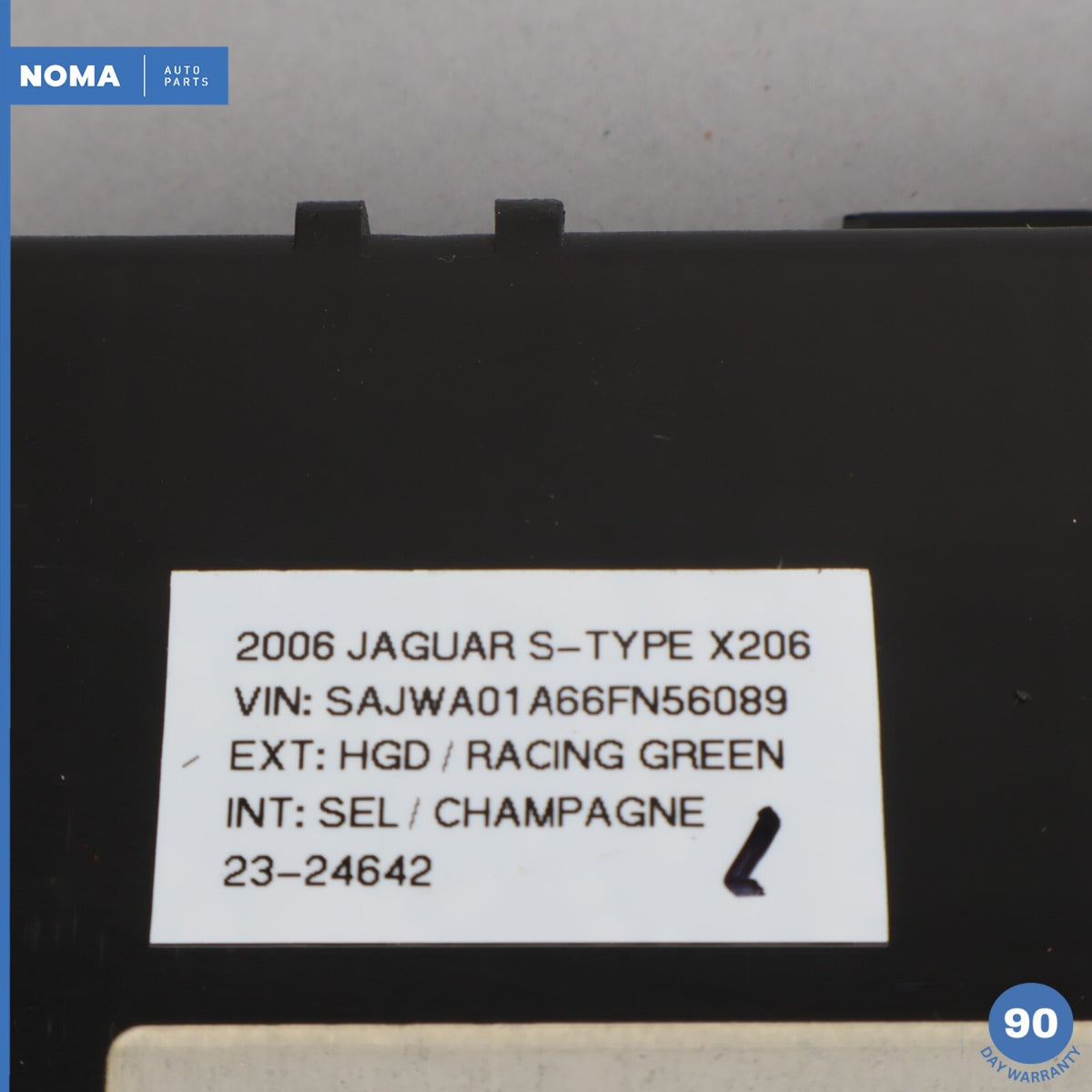 03-08 Jaguar S-Type X206 Front Left Driver Side Seat Control Module Unit OEM - photo 14