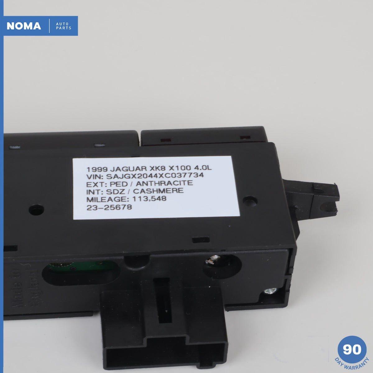97-99 Jaguar XK8 X100 Fog Light Hazard Traction ASC Control Switch LJA6292PC OEM - photo 12