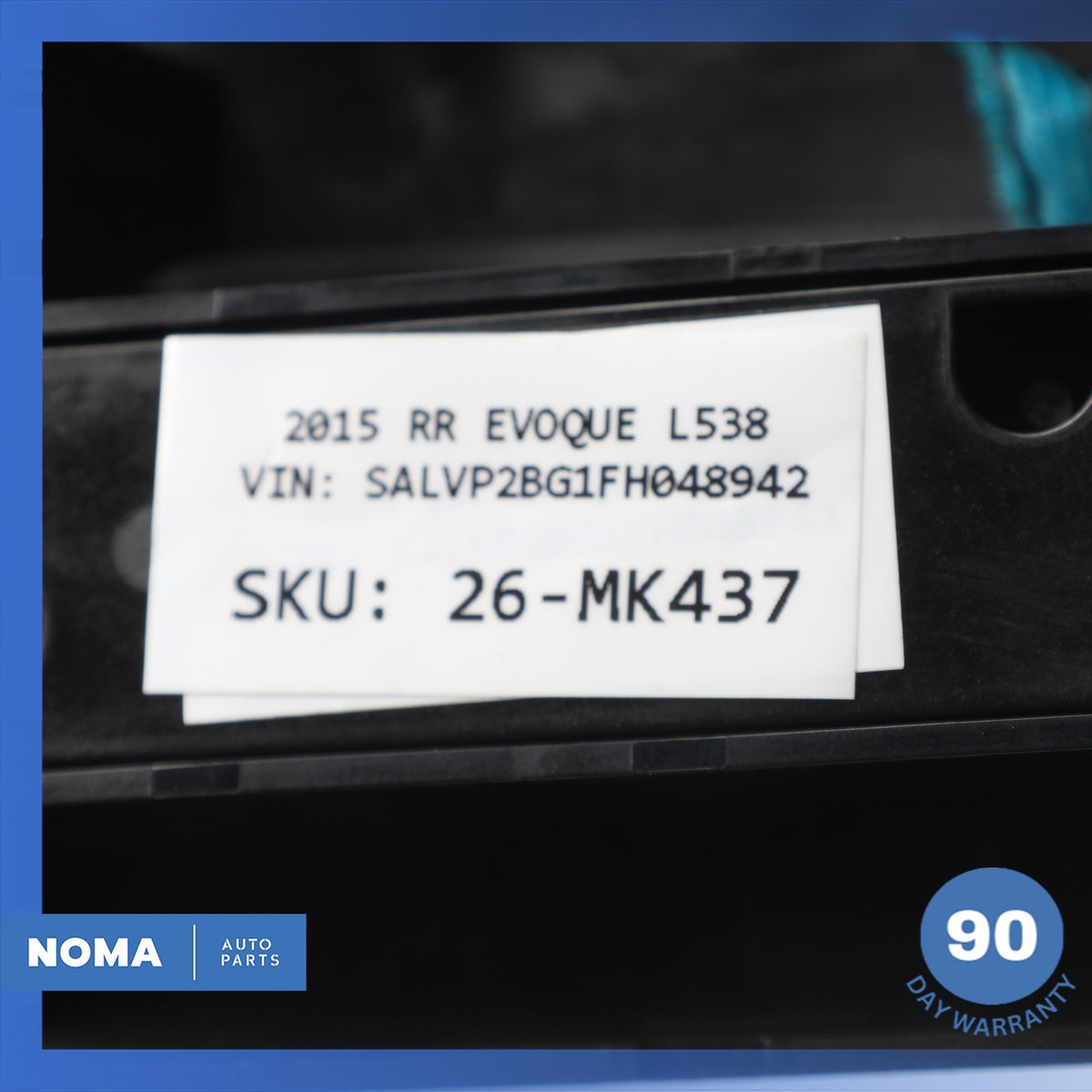 14-15 LR Range Rover Evoque L538 Dashboard Dash Trim Molding Set w/ Switches OEM - photo 17