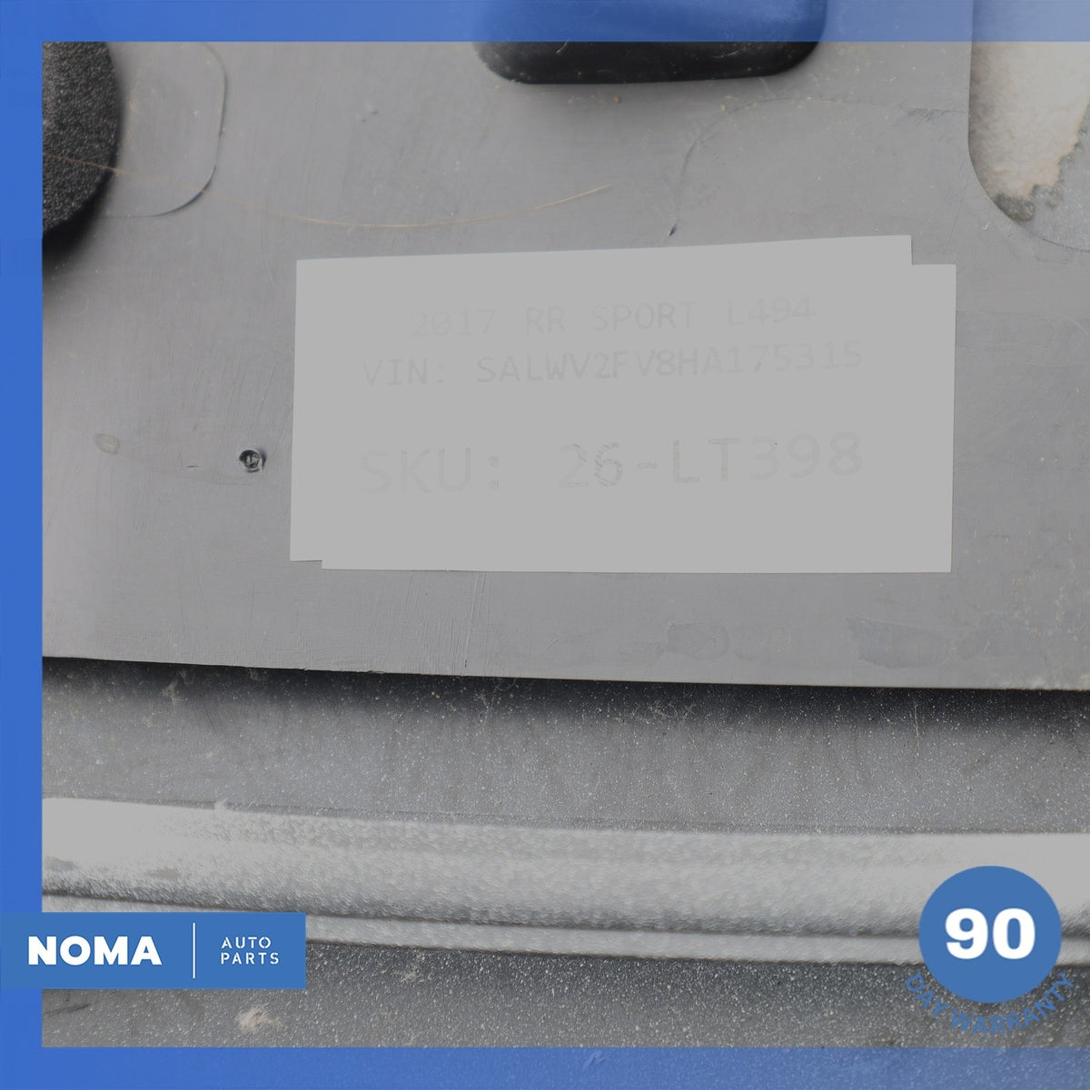14-22 LR Range Rover Sport L494 Front Left Door Lower Molding DK6221065BD OEM - photo 13