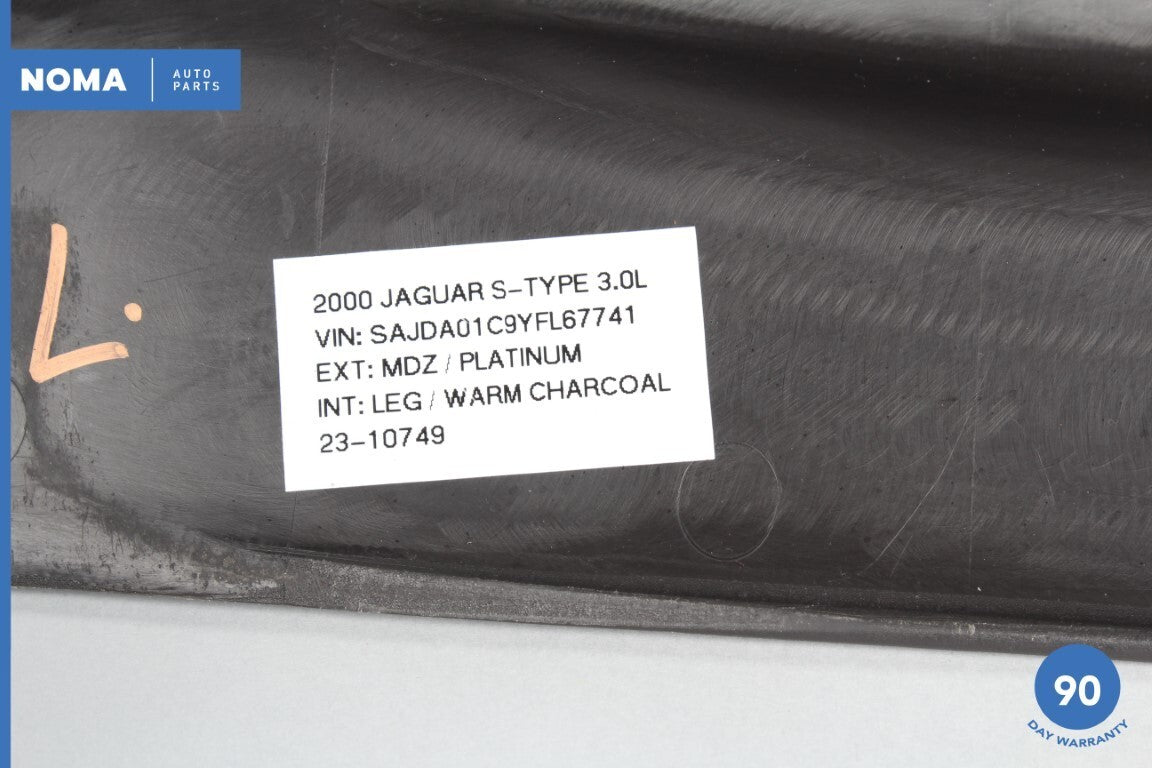 00-02 Jaguar S-Type X200 Front Left Driver Seat Cover Set of 4 Black LEG OEM - photo 14