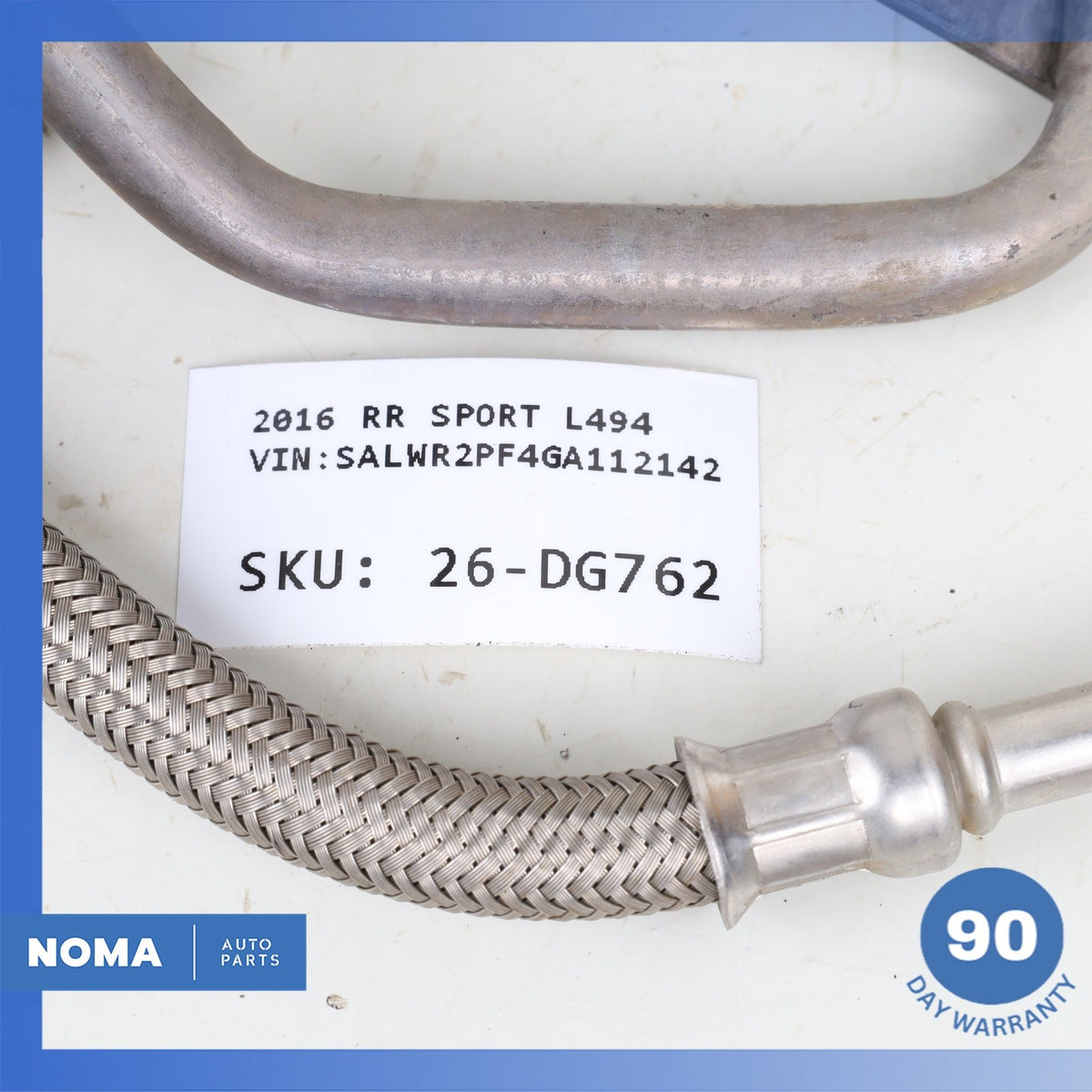 12-17 LR Range Rover L538 L550 XE 204PT Turbo Turbocharger Oil Line Set OEM - photo 13