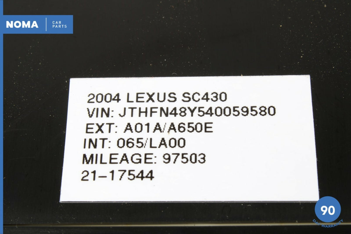 02-08 Lexus Z40 SC430 Front Left Driver Side Door Control Module Unit OEM - photo 8