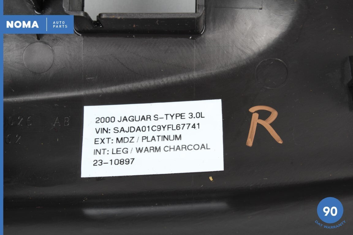 00-02 Jaguar S-Type X200 Front Right Passenger Seat Cover Set of 5 Black LEG OEM - photo 16