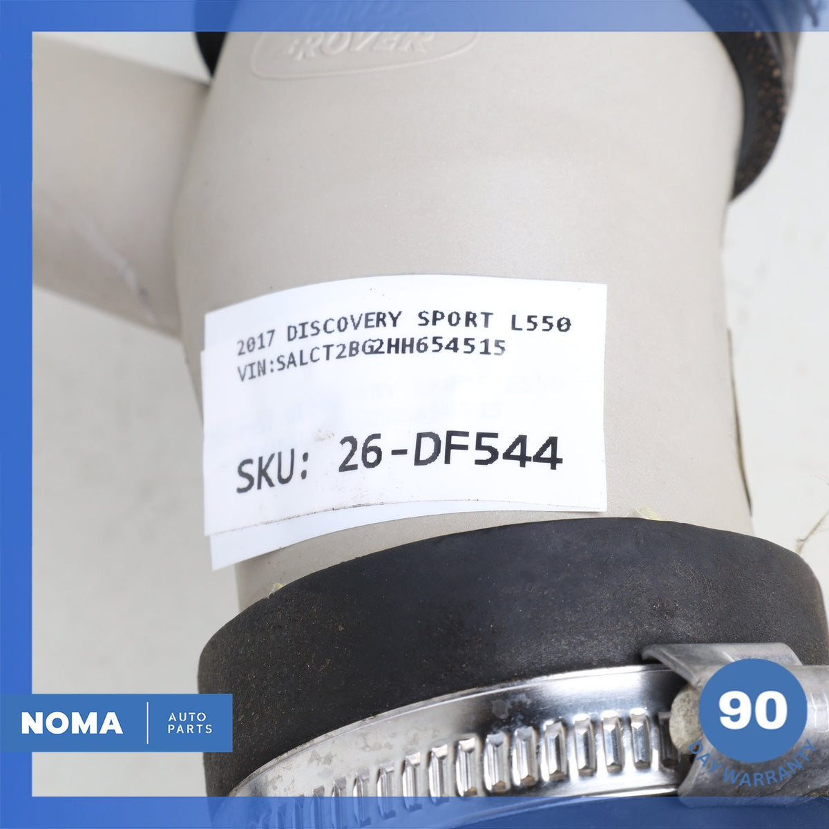 15-17 LR Discovery Sport L550 Intercooler Air Outlet Hose Pipe EJ326K863EC OEM - photo 12