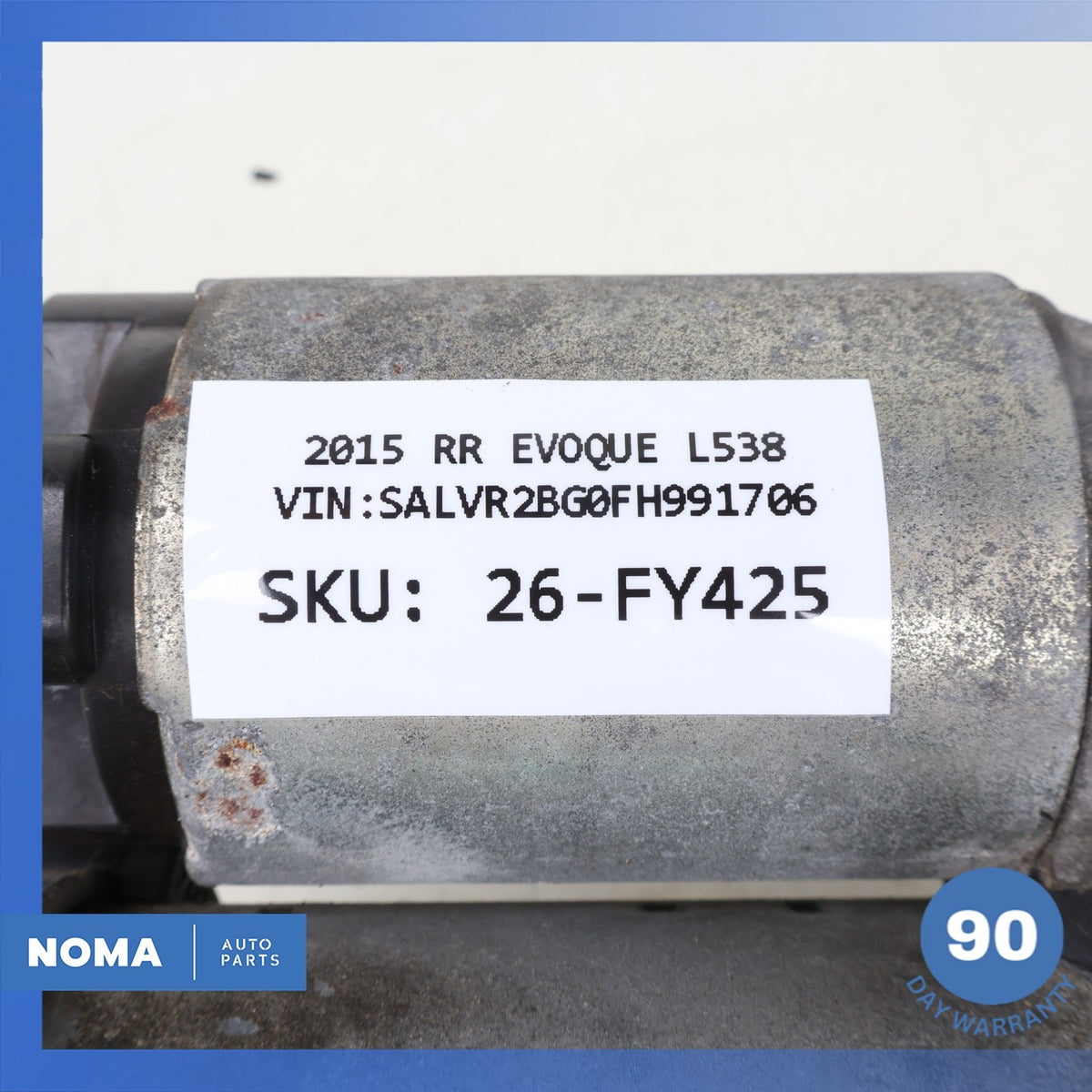 LR Range Rover Evoque L538 Engine Motor Starter EJ3211001BC OEM - photo 11