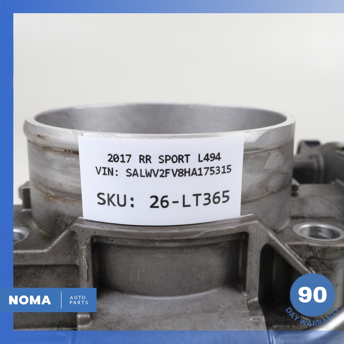 13-24 Range Rover L494 / Jaguar XF XJL 3.0L/5.0L Engine Motor Throttle Body OEM - photo 15