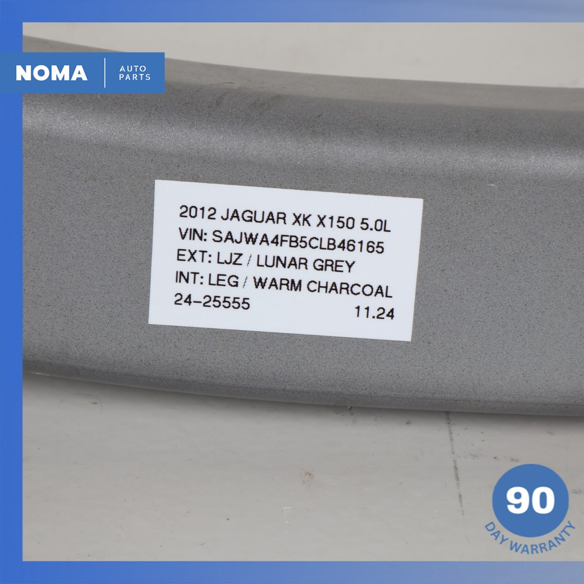 07-15 Jaguar X150 XK XKR Front Crossmember Upper Tie Brace Bar Lunar Grey OEM - photo 13