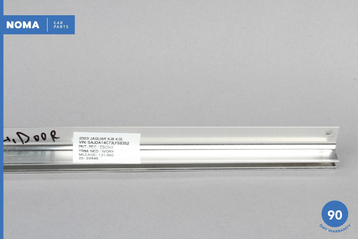 98-03 Jaguar XJ8 XJR VDP X308 Front Left Side Door Window Exterior Molding OEM - photo 12