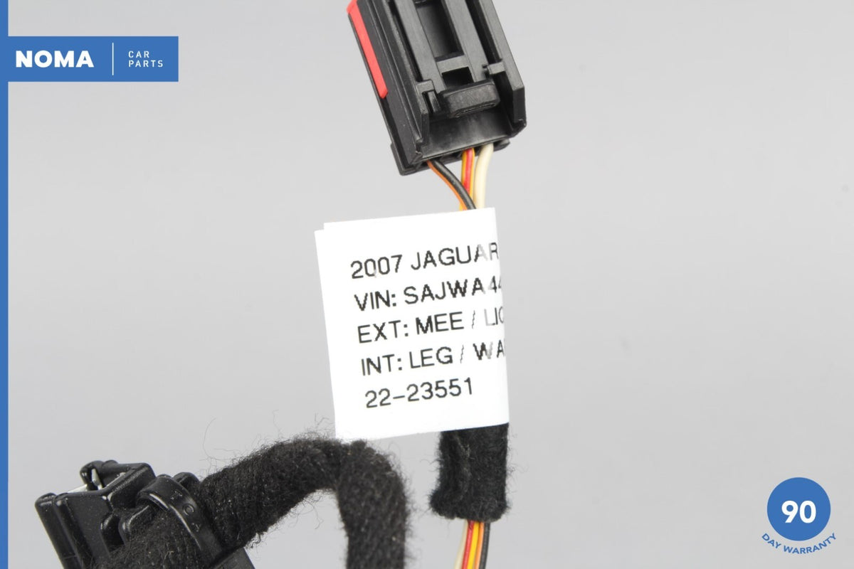 2007 Jaguar XKR XK X150 Front Right Passenger Side Door Wire Wiring Harness OEM - photo 10