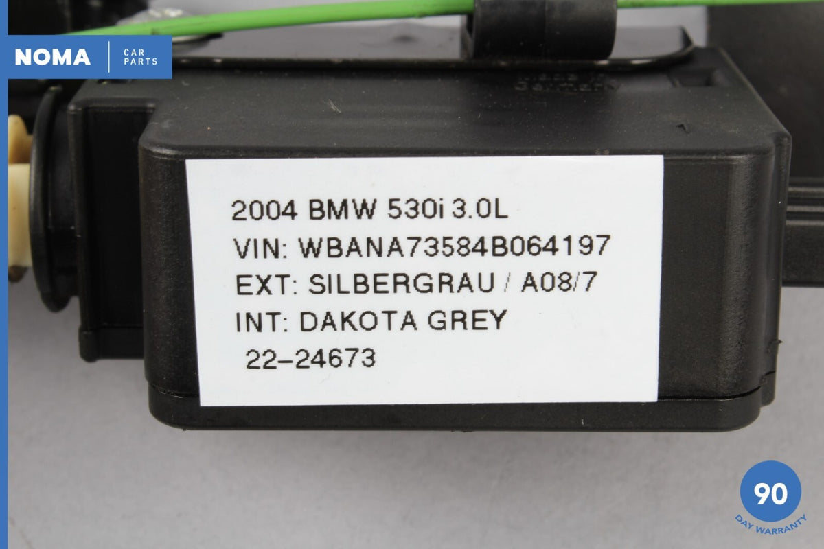 04-10 BMW 530i E60 E61 Fuel Gas Gasoline Door Filler Flap Actuator w/ Cable OEM - photo 12