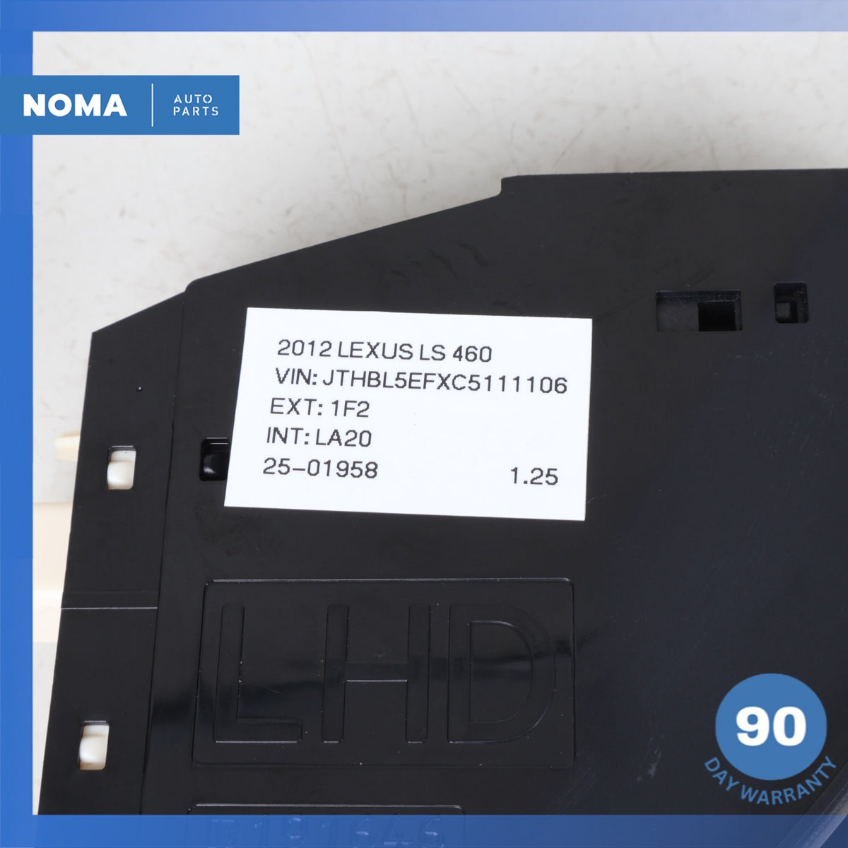 2012 Lexus USF40 LS460 Electric Parking Brake Switch Button 84390-50030 OEM - photo 10