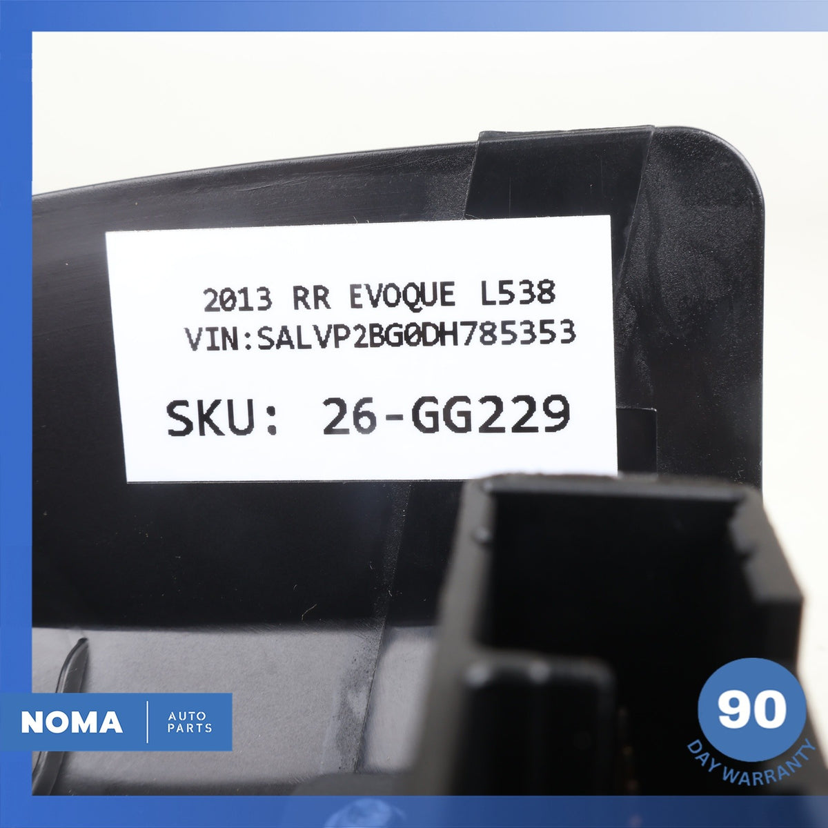 12-19 Range Rover Evoque L538 Front Left Seat Adjustment Switch w/Trim OEM - photo 14