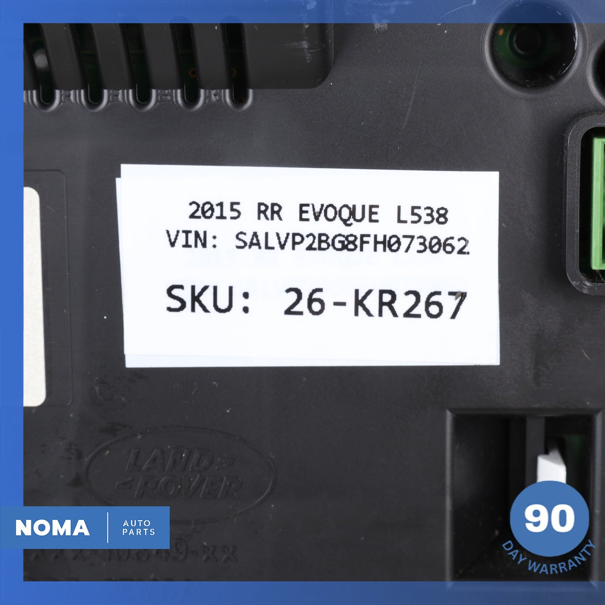 12-15 Range Rover Evoque L538 Speedometer Instrument Cluster Gauges OEM 118k - photo 21