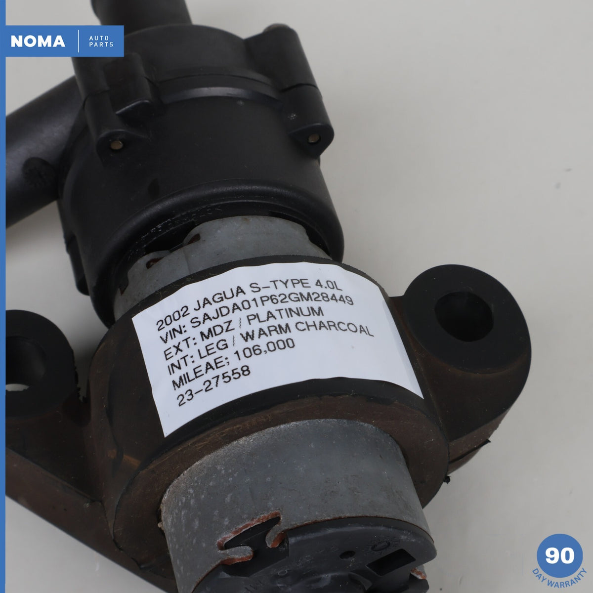 00-02 Jaguar S-Type X200 4.0L HVAC Air Conditioning Water Pump XW4H18D473BA OEM - photo 9