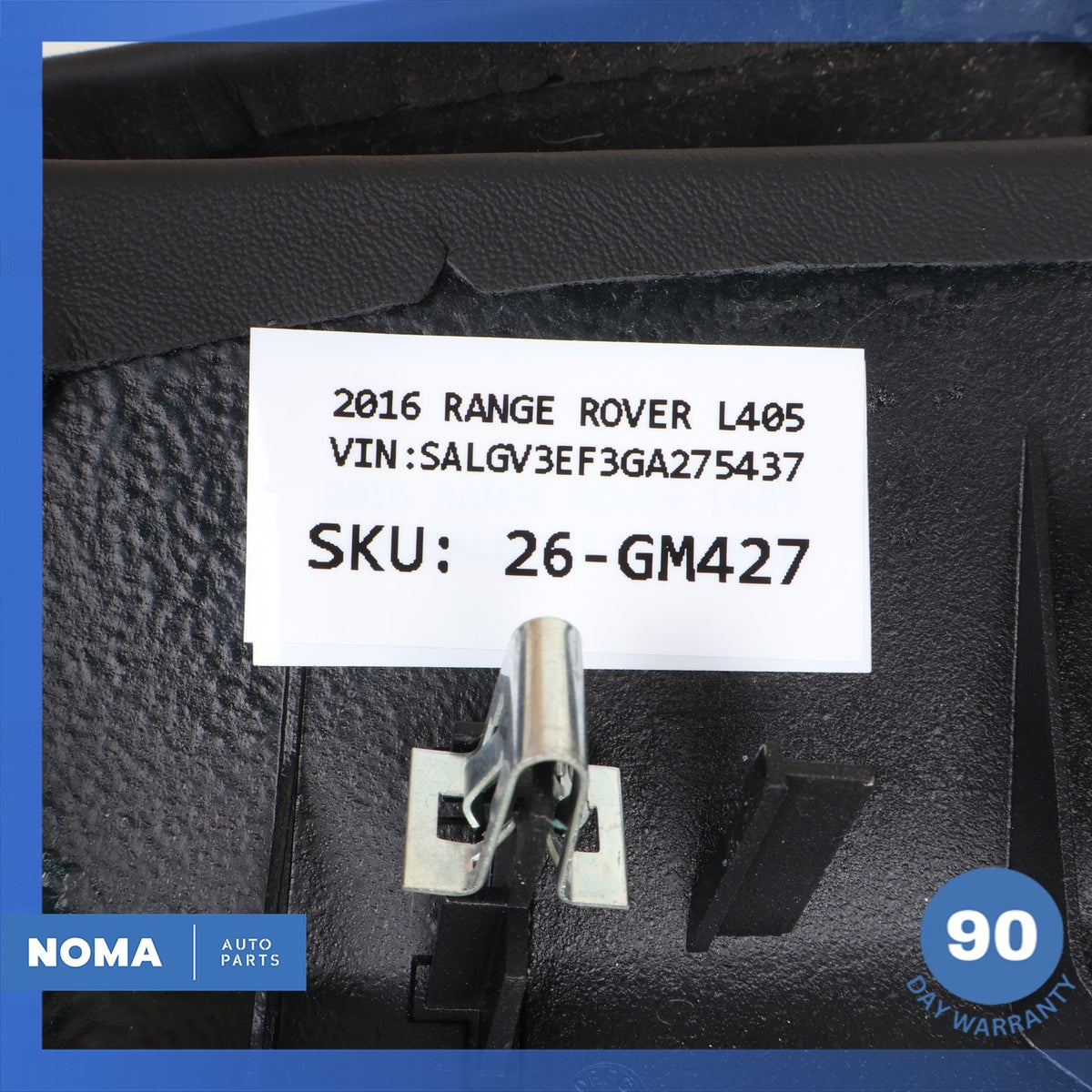 13-17 Land Rover Range Rover L405 Dashboard Screen Trim Cover Bezel Set OEM - photo 14