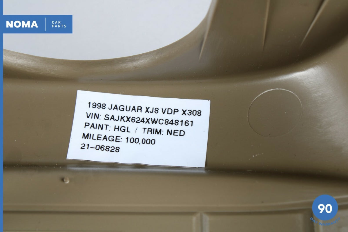98-03 Jaguar XJ8 XJR VDP X308 Steering Column Cover Panel Trim LJA6466AD AEK OEM - photo 7