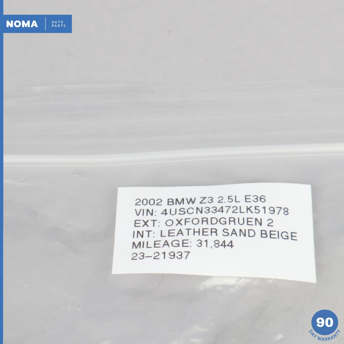 96-02 BMW Z3 E36 Rear Right & Left Side Hydraulic Brake Hose Line Set of 2 OEM - photo 11