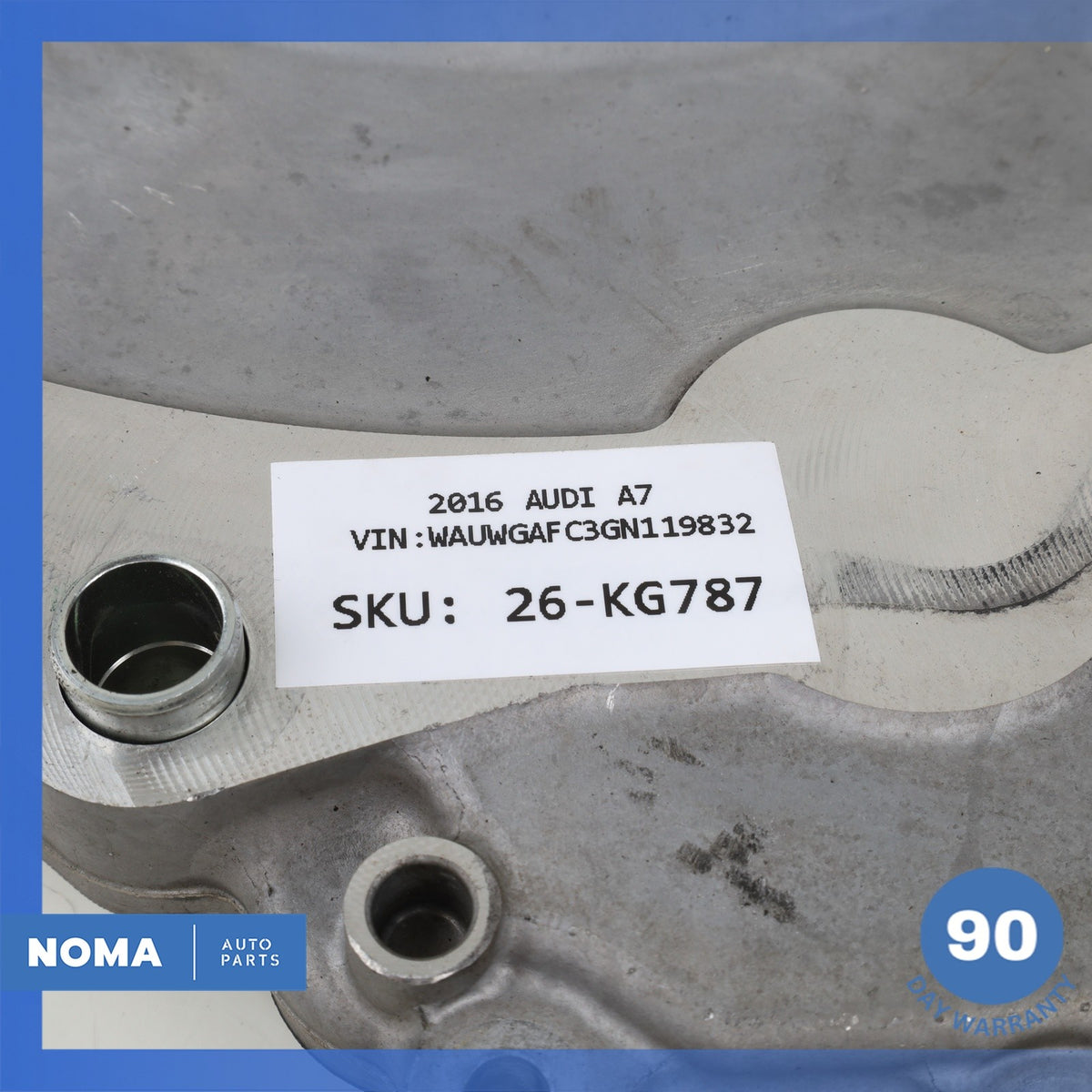 13-17 Audi 4G8 A7 A8L S8 3.0L Engine Timing Chain Cover w/ Pump 06E103173 OEM - photo 21