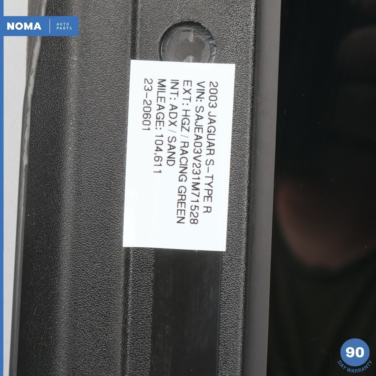 00-04 Jaguar X202 S-Type Exterior Sunroof Sun Roof Window Glass Panel OEM - photo 12