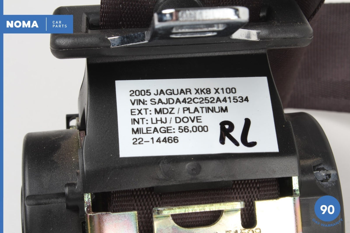 01-06 Jaguar XK8 X100 Convertible Rear Left Driver Seat Belt Retractor LEG OEM - photo 10