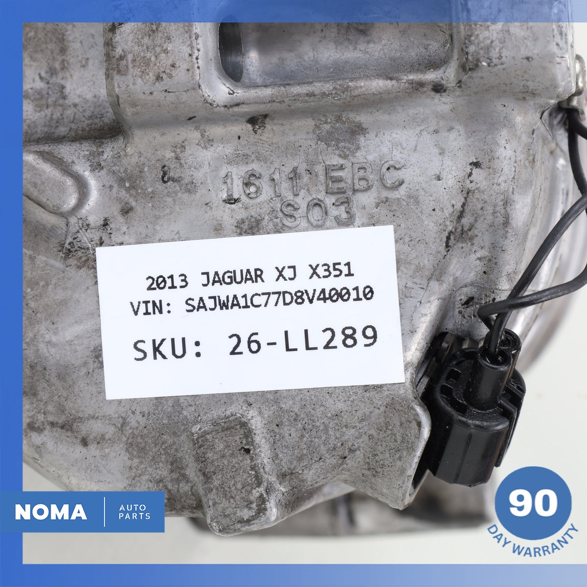 13-15 Jaguar X351 XJ XF AC A/C Air Conditioning Compressor OEM - photo 13