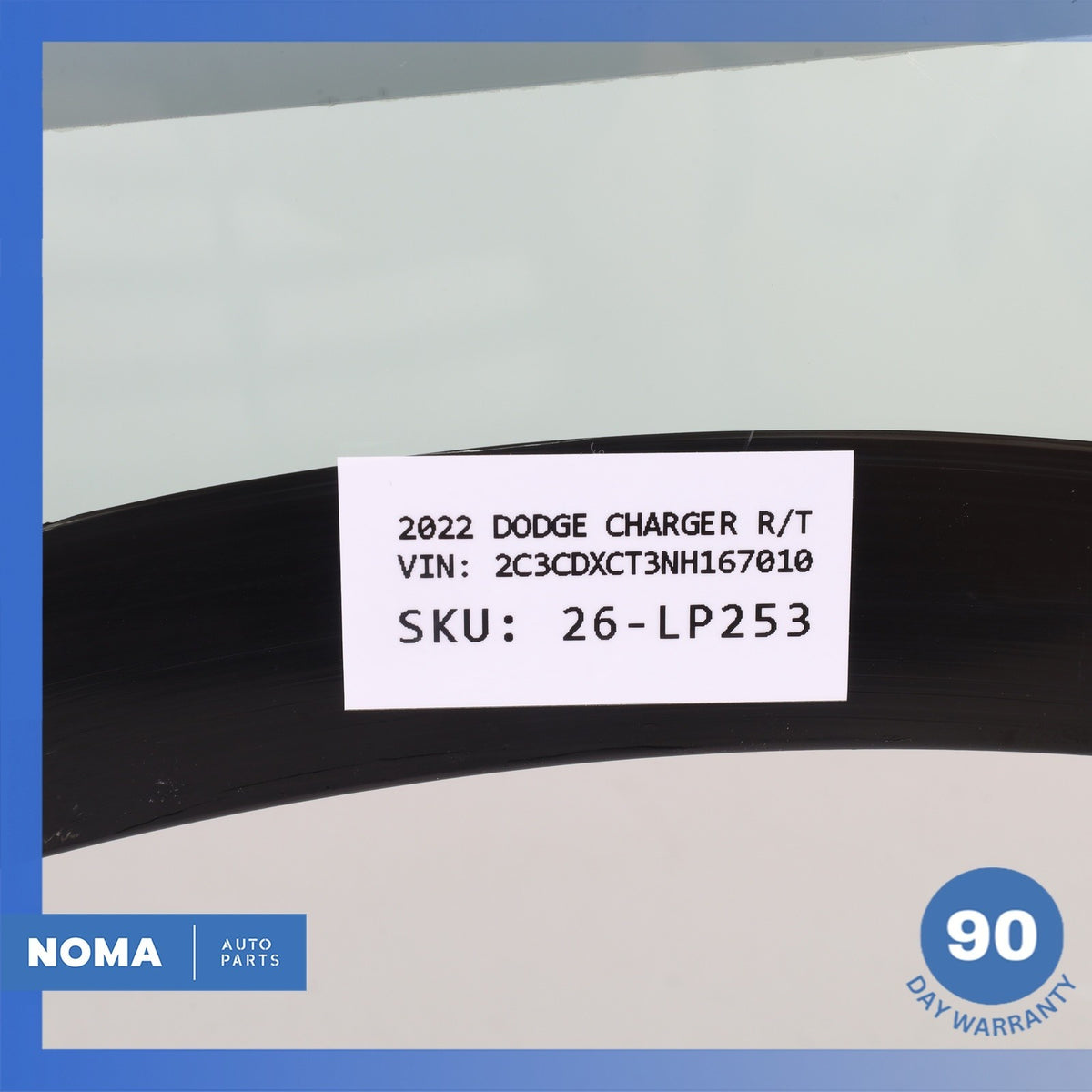 Dodge LD Charger Front Right Side Door Window Glass 68068666AD OEM 74k - photo 13