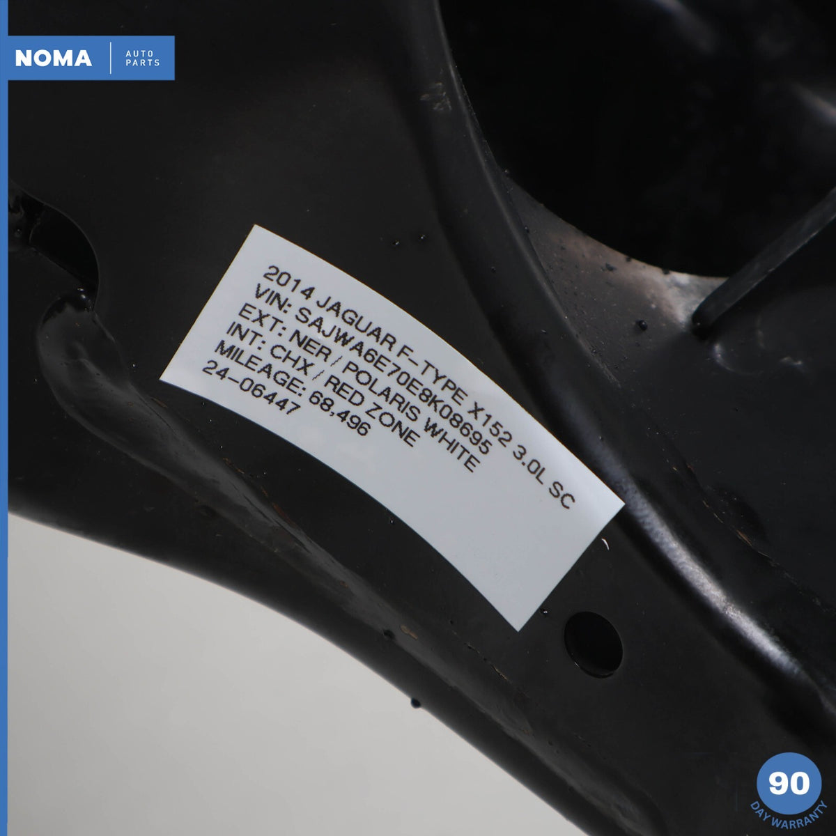 12-24 Jaguar X152 F-Type Rear Sub Frame Subframe Suspension Crossmember OEM 68k - photo 14