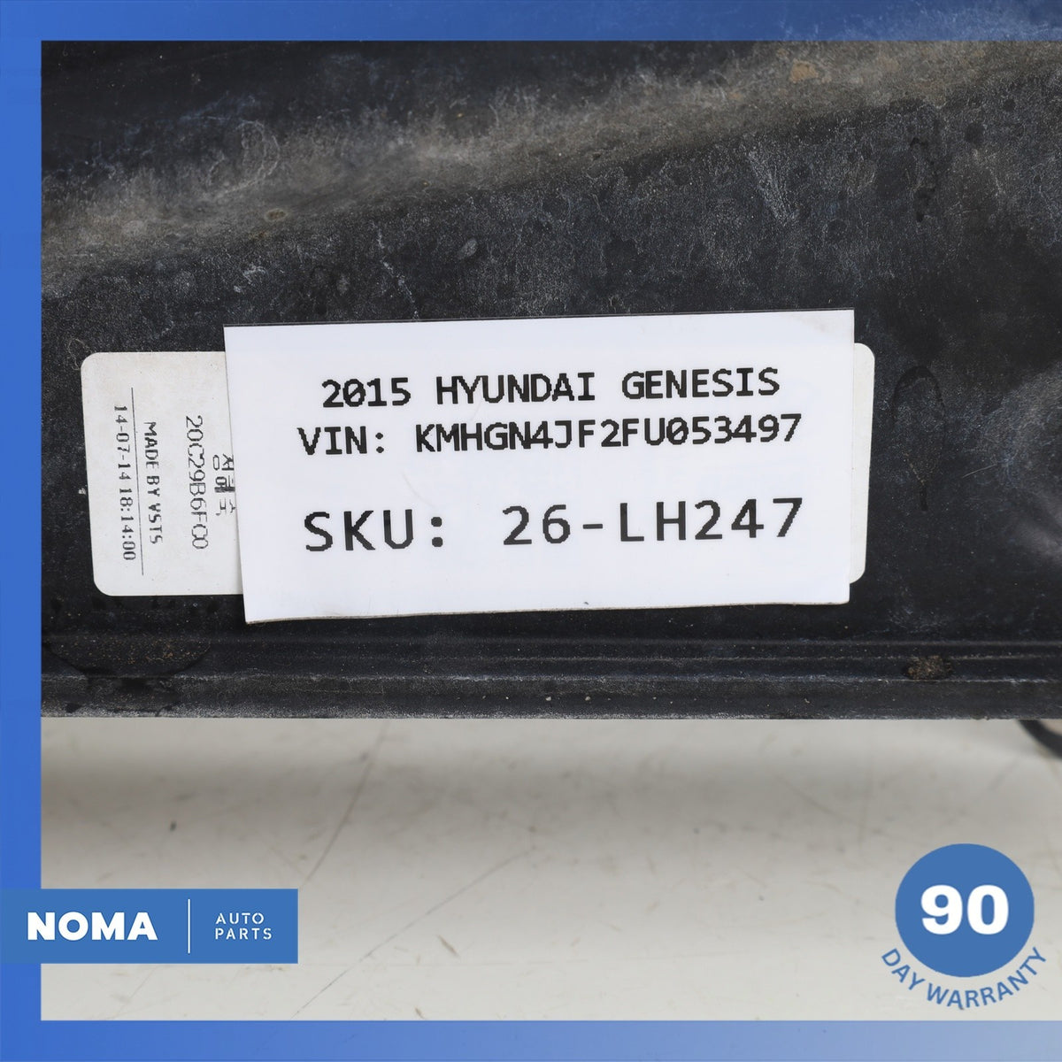 15-16 Hyundai DH Genesis 5.0L A/T Automatic Transmission Oil Cooler w/ Lines OEM - photo 20