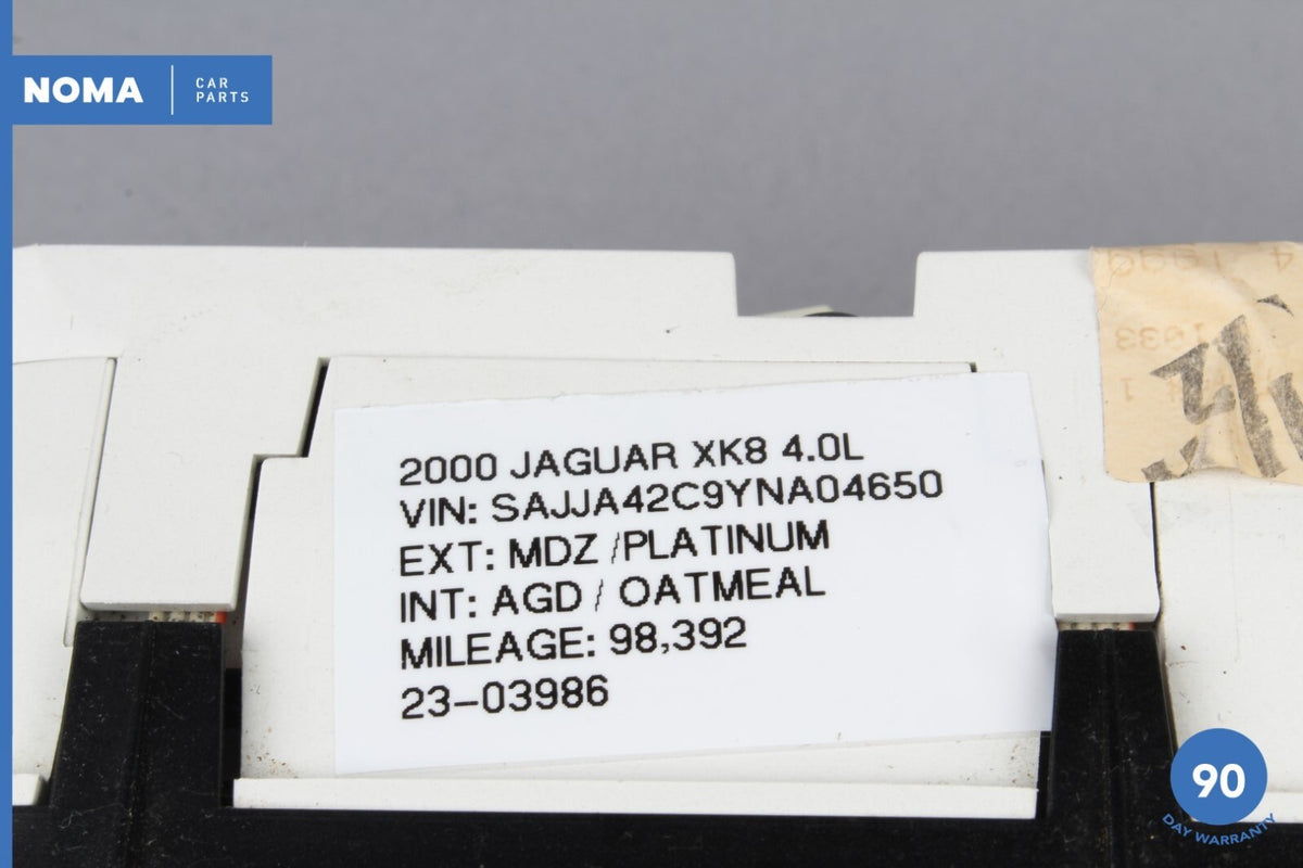 97-02 Jaguar XK8 XKR X100 Dashboard Oil Pressure Battery Clock Gauge Cluster OEM - photo 10