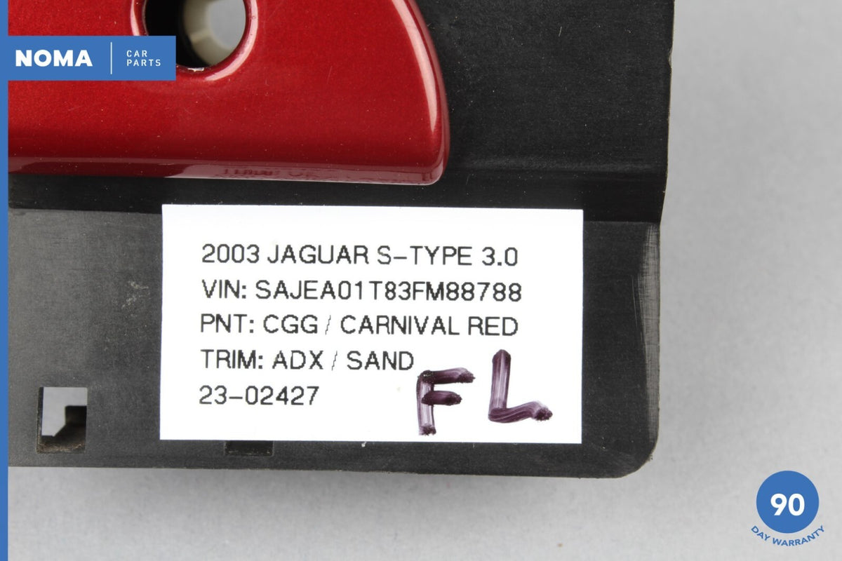 03-05 Jaguar S-Type X204 Front Left Driver Exterior Door Handle CGG OEM - photo 14