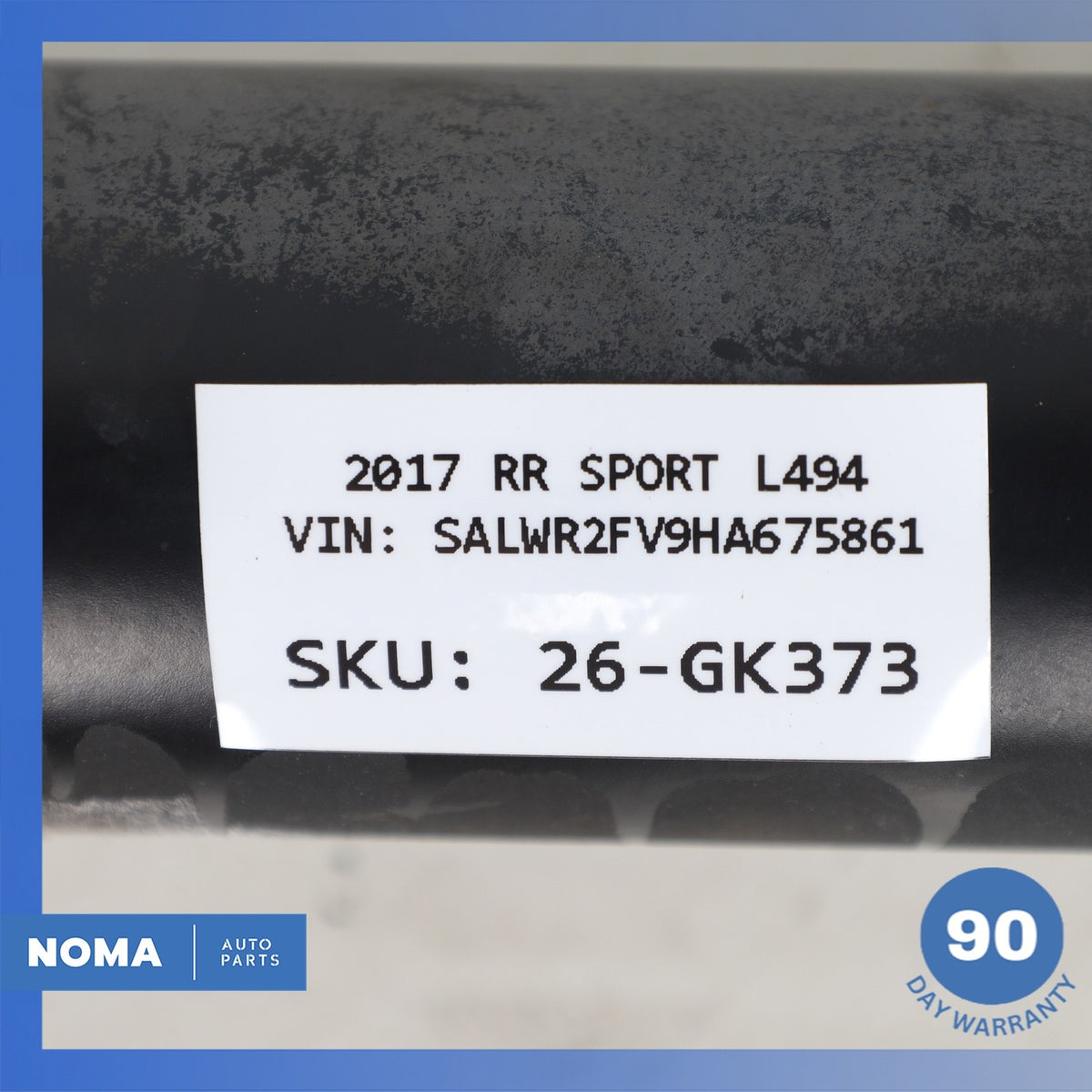 14-22 LR Range Rover Sport L494 Rear Air Suspension Shock Absorber OEM 77k - photo 13