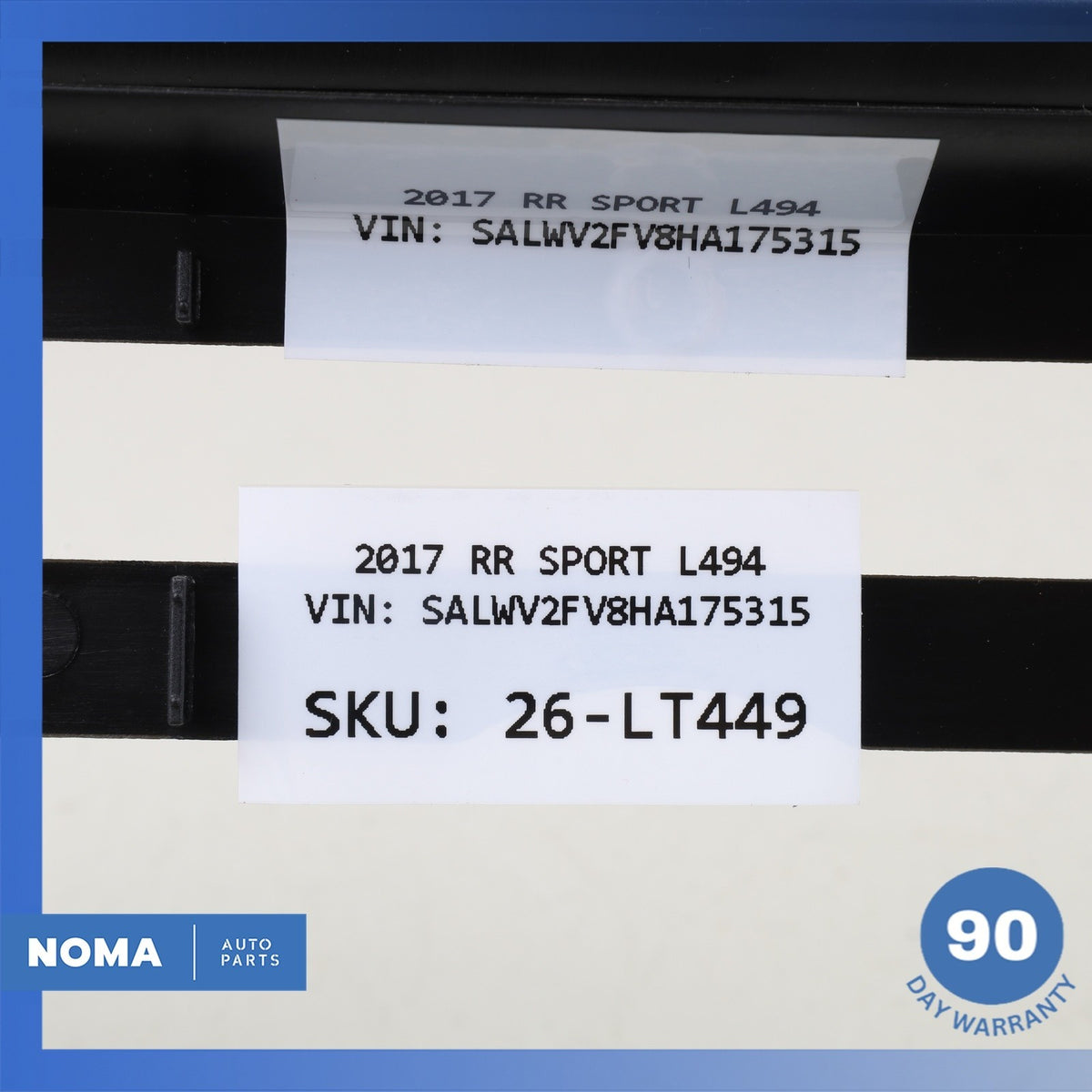 14-22 LR Range Rover Sport L494 Dash Board Dashboard Trim Cover Bezel OEM - photo 12