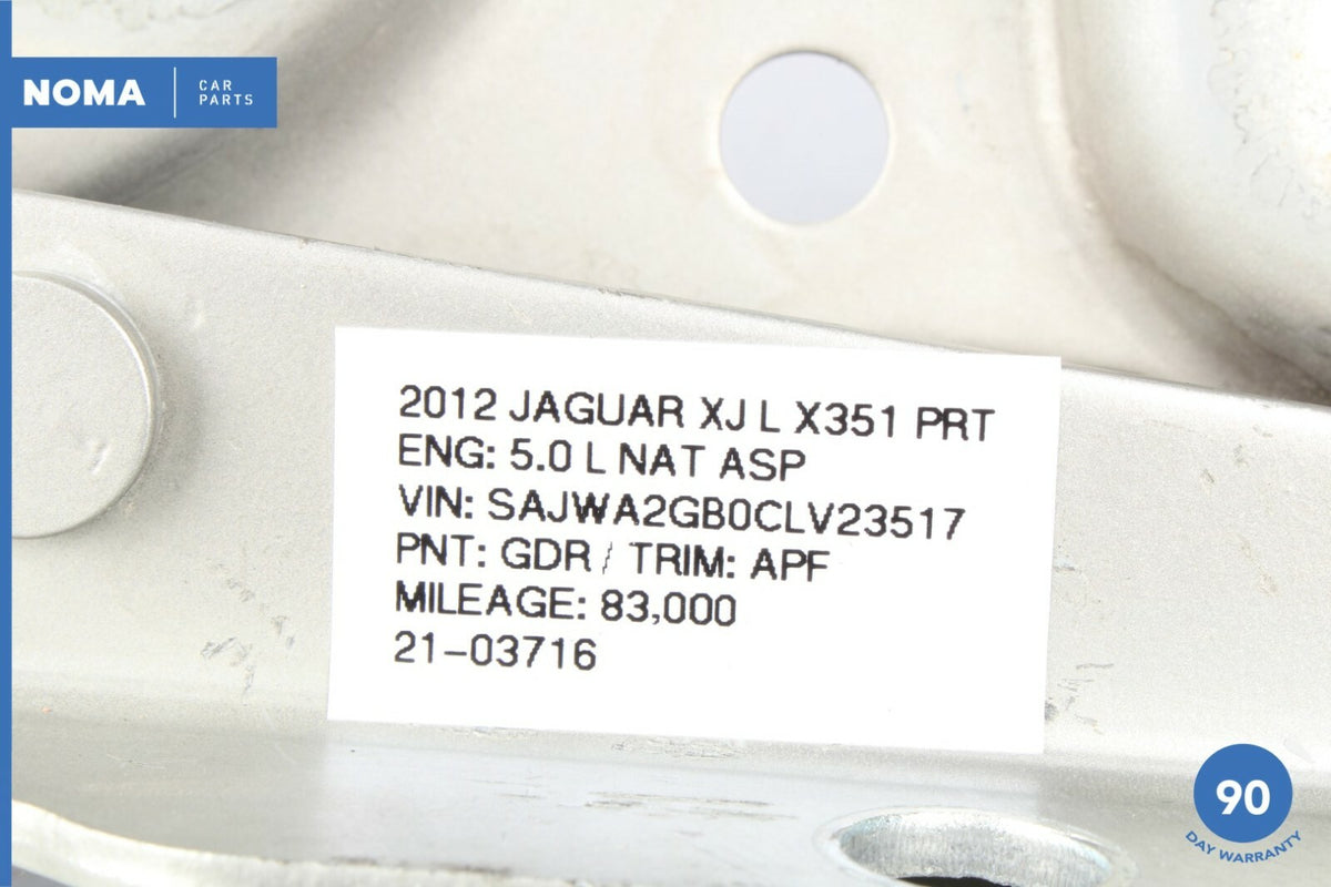 10-18 Jaguar XJL Front Left and Right Hood Lid Hinge Set Cashmere Gold GDR OEM - photo 12