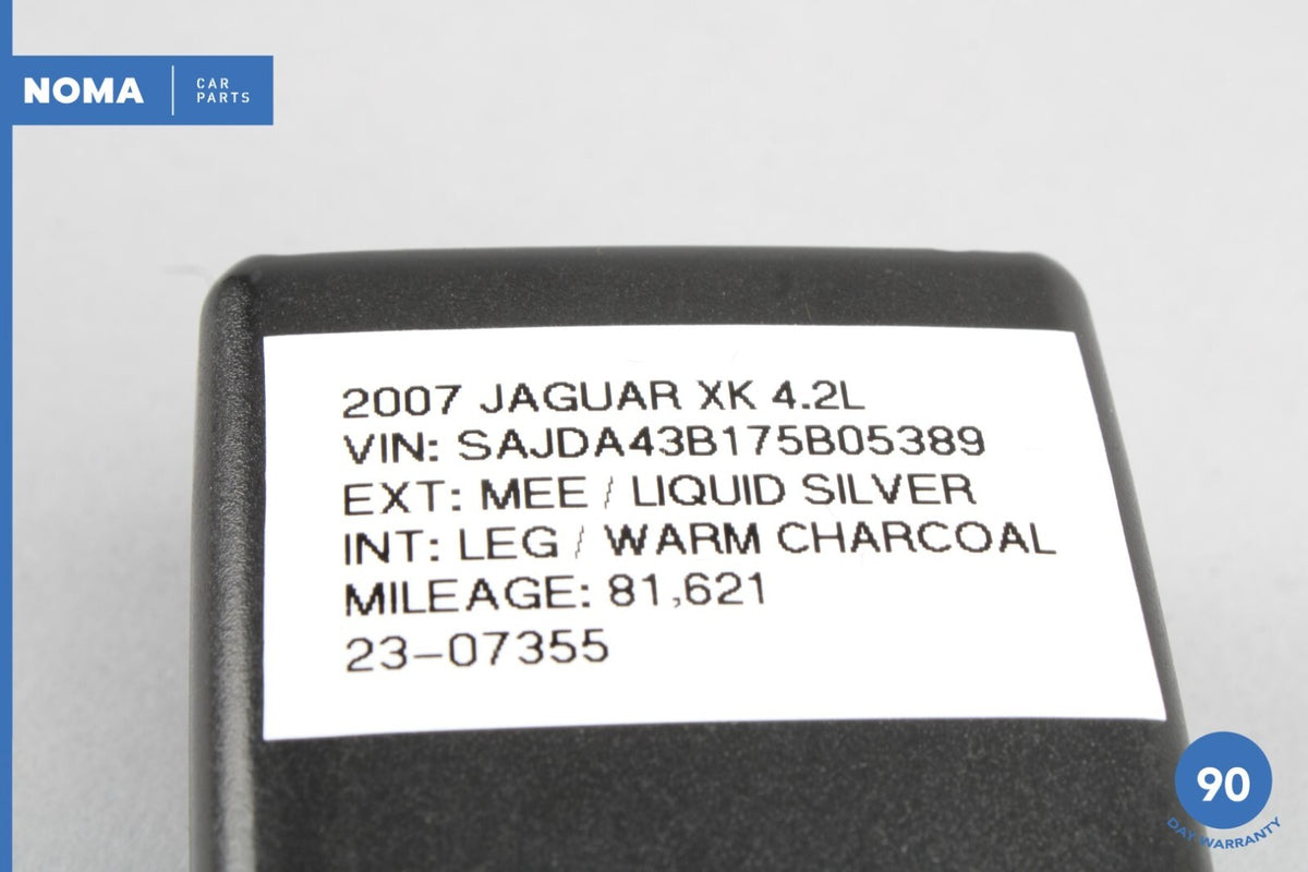 07-09 Jaguar XKR XK X150 Rear Right or Left Side Seat Belt Buckle Black LEG OEM - photo 7