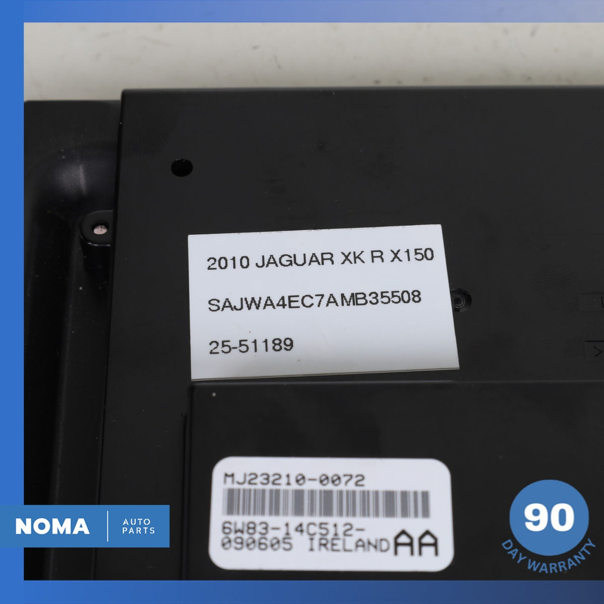 07-15 Jaguar X150 XKR Communication Multimedia Control Module 6W8314C512AA OEM - photo 9