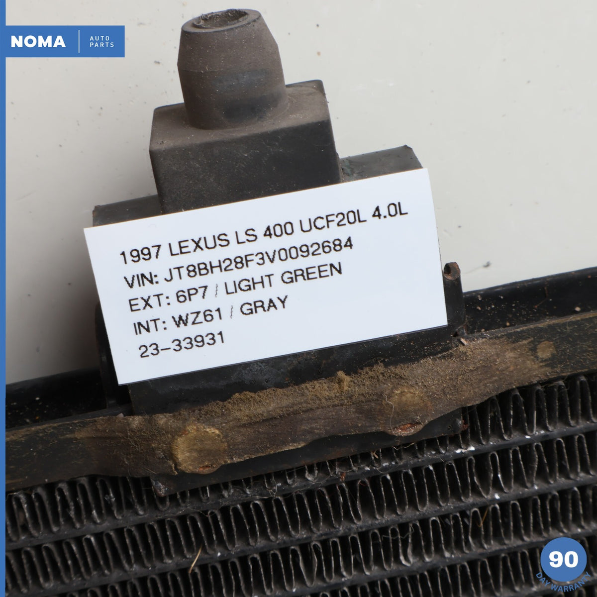 95-00 Lexus LS400 XF20 HVAC Air Conditioning Condenser Radiator 88460-50120 OEM - photo 12