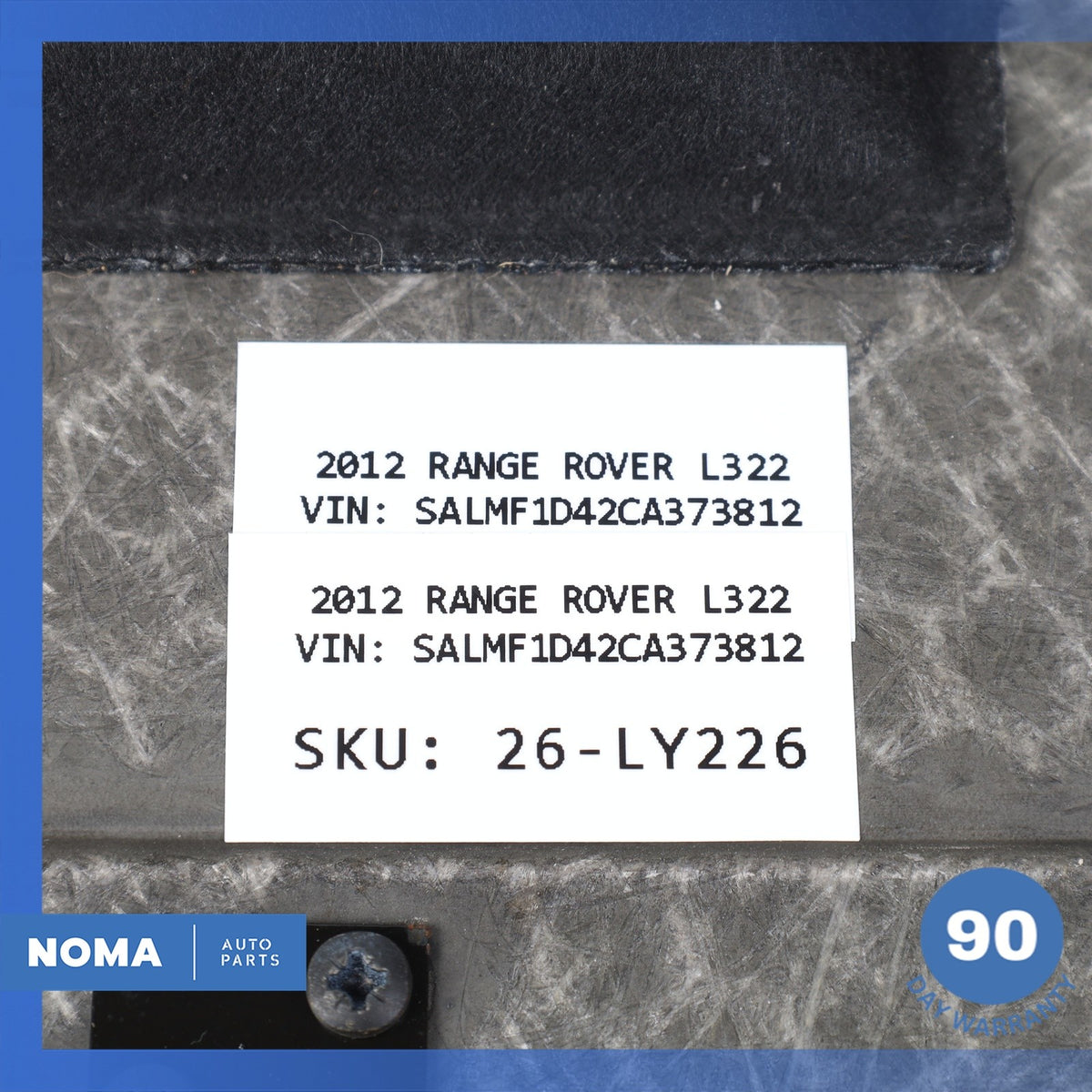 03-12 Land Rover Range Rover L322 Trunk Floor Carpet Load Board Panel Trim OEM - photo 20