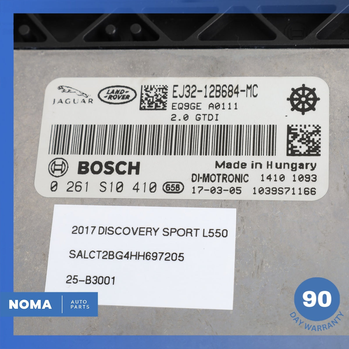 14-22 Land Rover Discovery Sport L550 ECU ECM Engine Control Module OEM 78k - photo 9