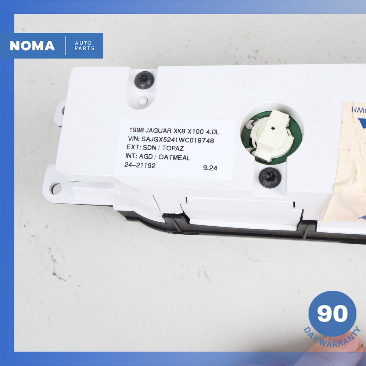 97-02 Jaguar X100 XK8 XKR Dashboard Oil Pressure Battery Clock Gauge Cluster OEM - photo 10