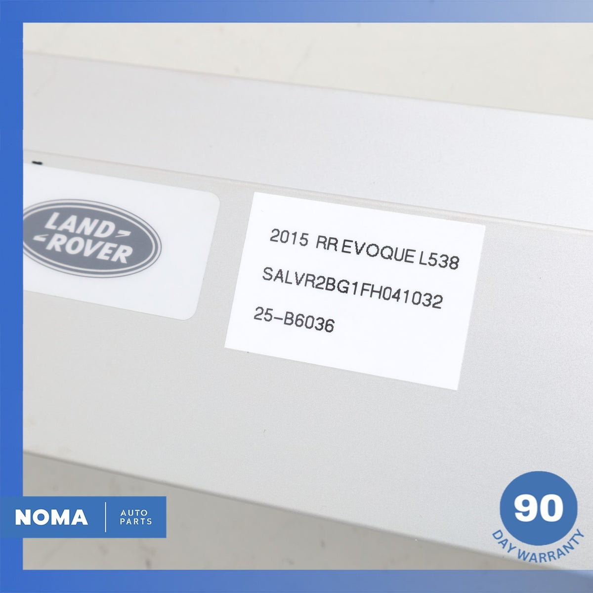 12-19 Land Rover Range Rover Evoque L538 Rear Right Trunk Cargo Sliding Rail OEM - photo 10