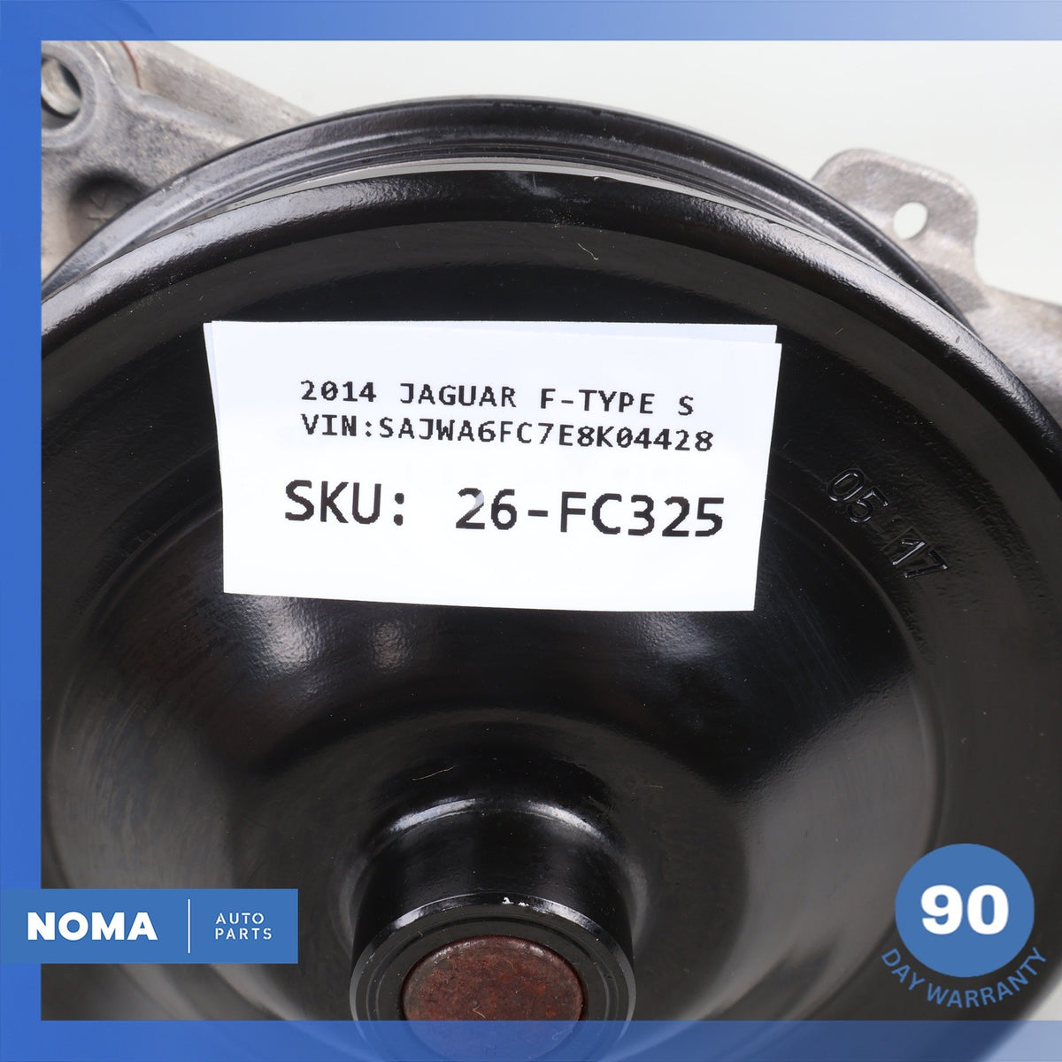 10-23 Jaguar X152 F-Type Engine Coolant Water Pump w/ Pulley 8W938K500AC OEM - photo 12